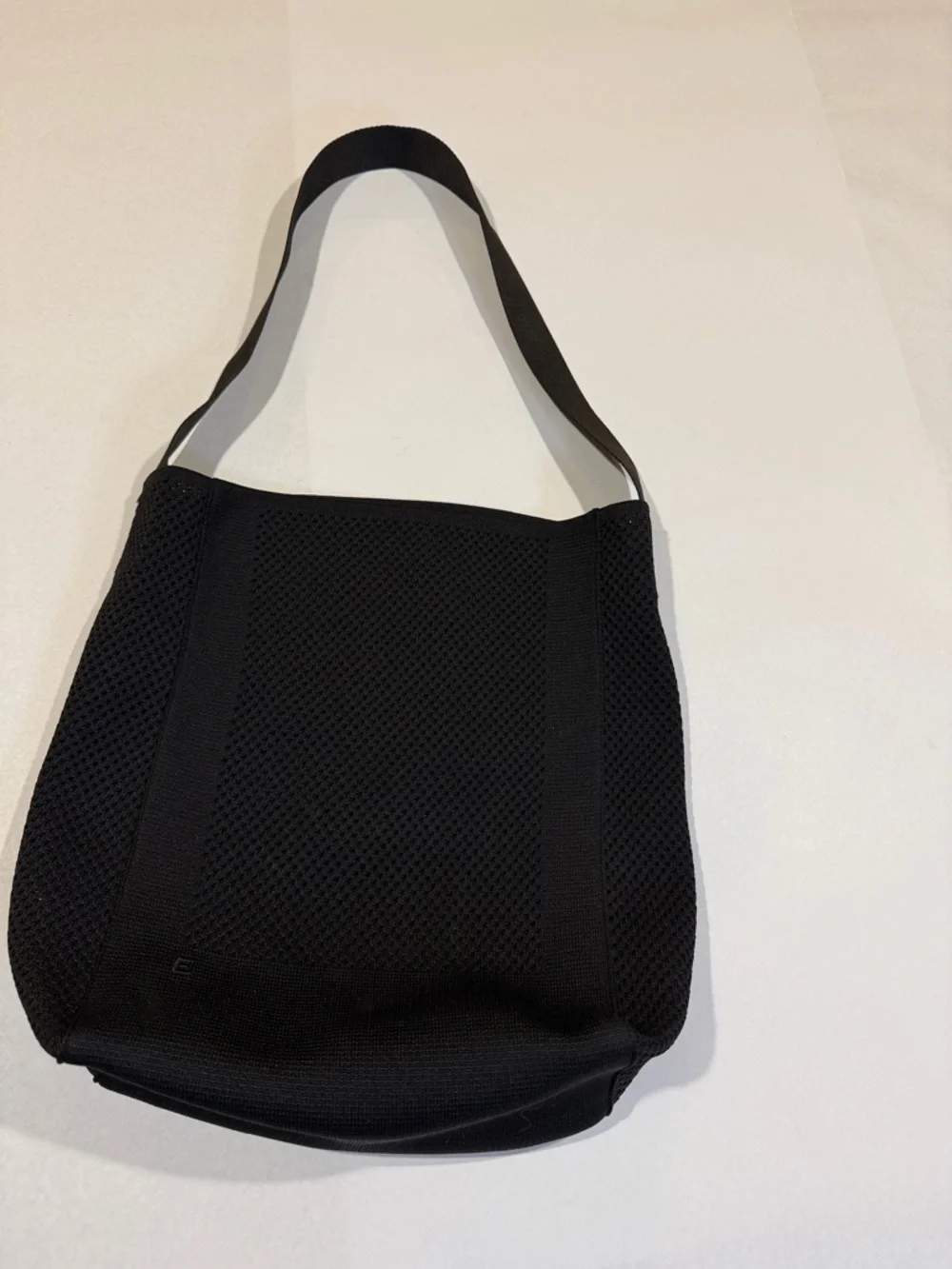 EVERLANE The Do-it-all Tote Black Mesh Shoulder Messenger Bag Tote - Picture 7 of 14